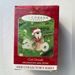 🎄Hallmark • Keepsake Cool Decade Christmas Ornament
